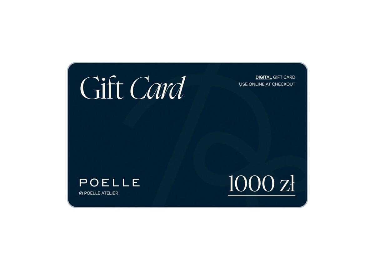 Karta podarunkowa Poelle 1 000 zł