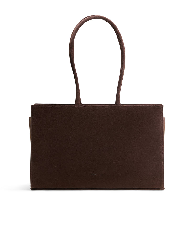 Carolyn Tote Bag Medium w czekoladowym