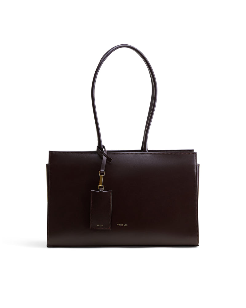 Carolyn Tote Bag Medium w brązowym