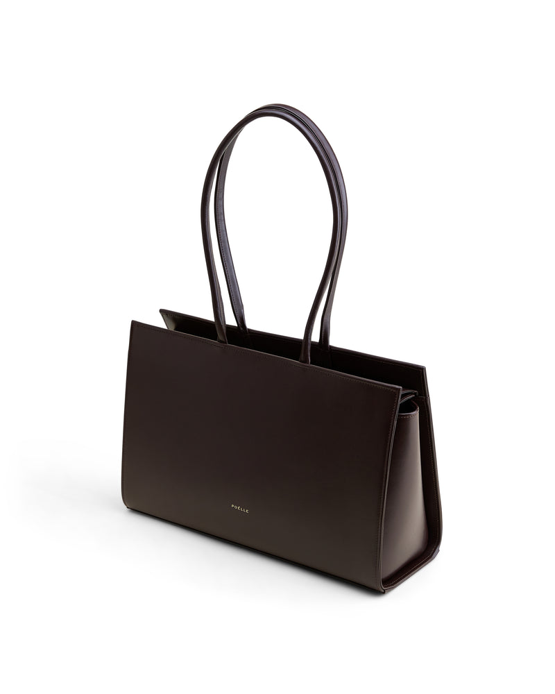 Carolyn Tote Bag Medium w brązowym