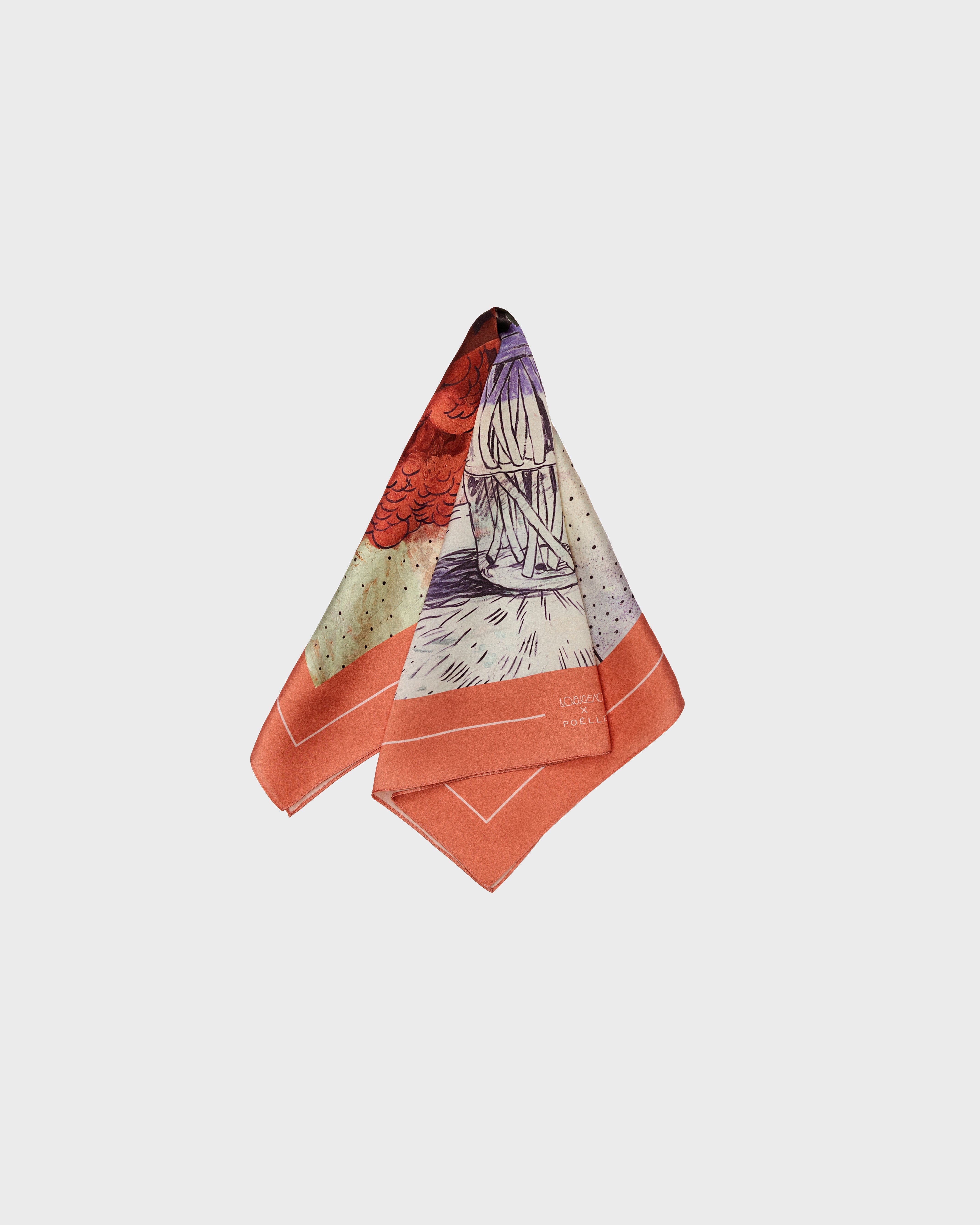 Duży chusteczka Kvitu y vazi