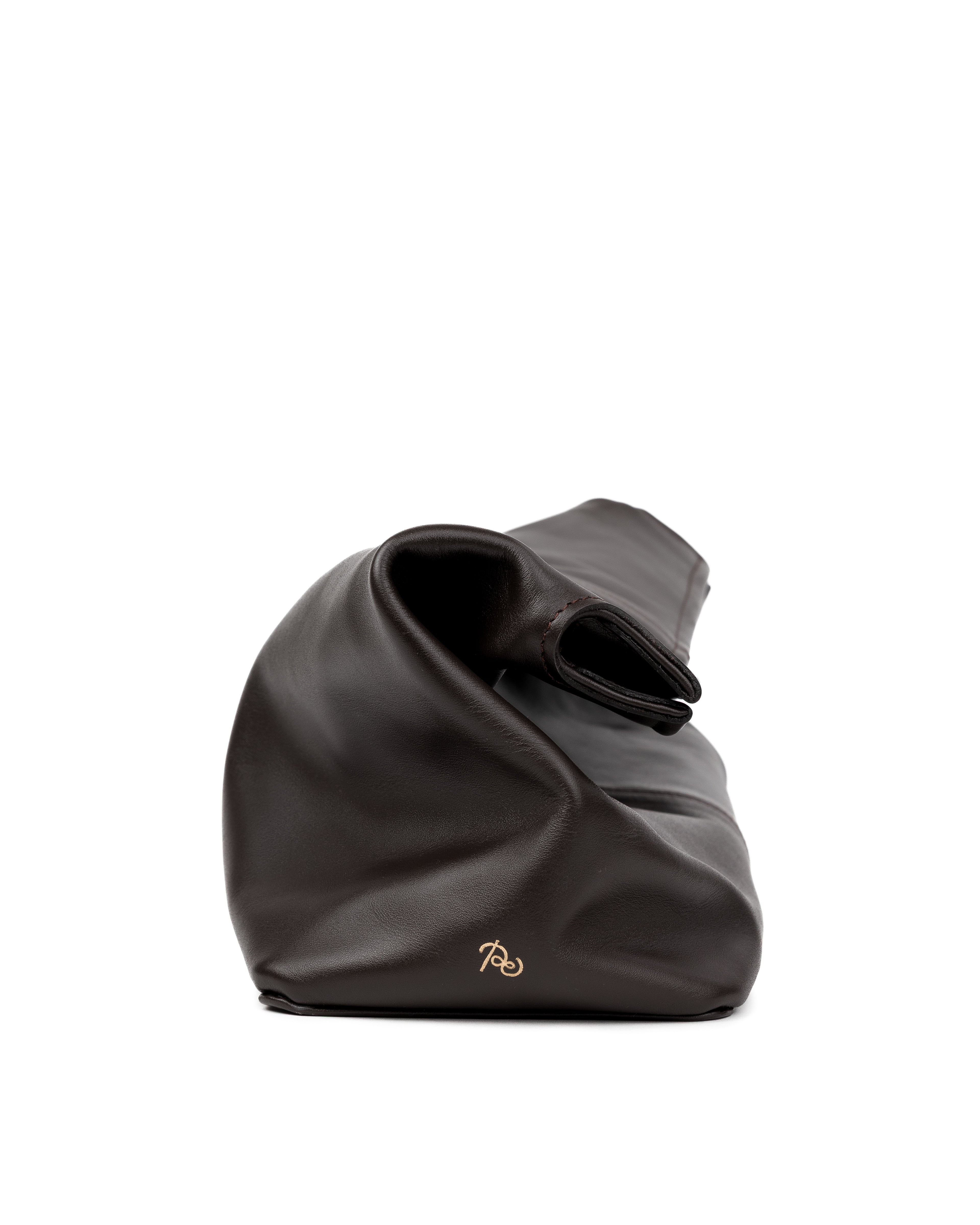 Elza Clutch w brązowym