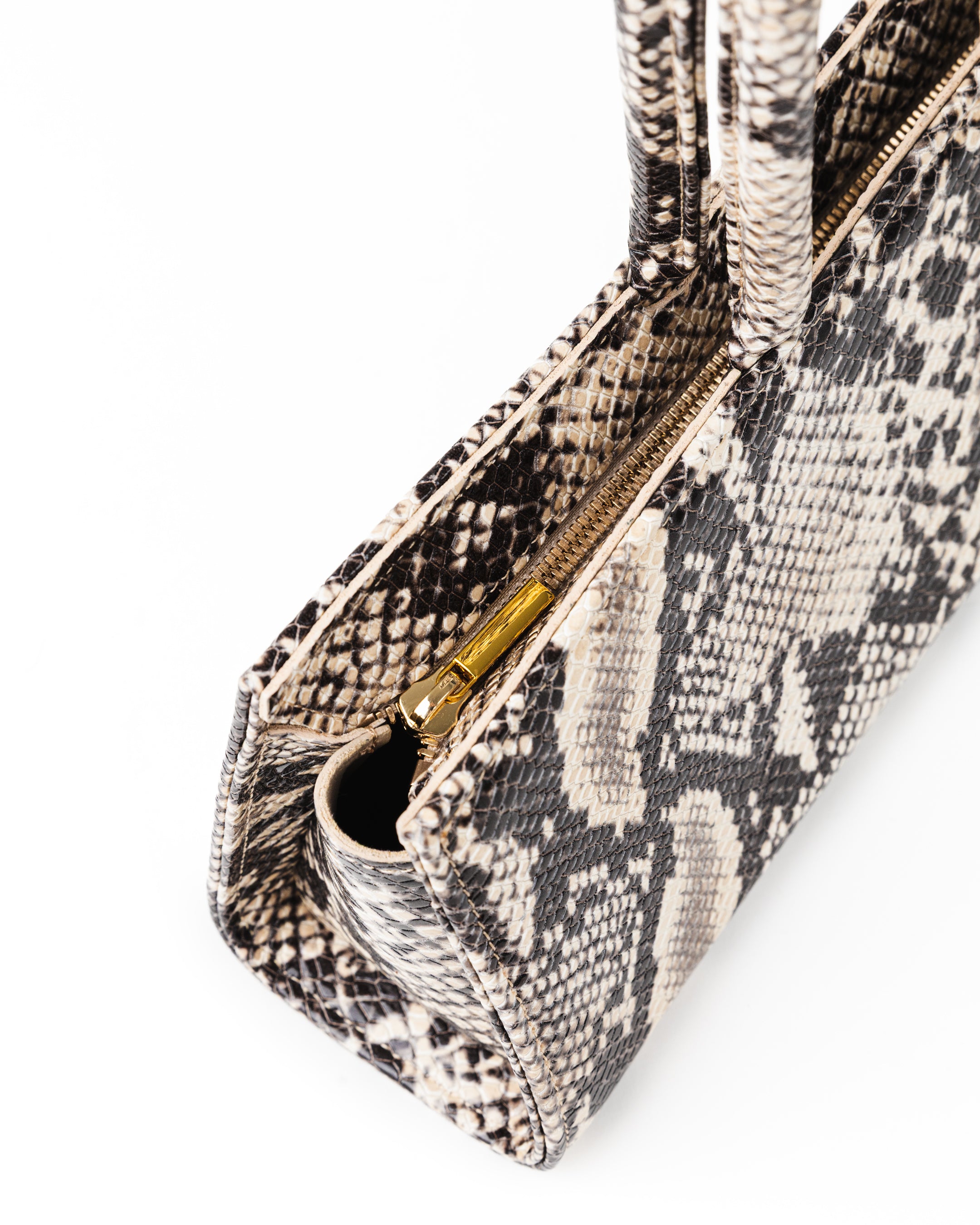 Cecilie Bag z printem wężowym
