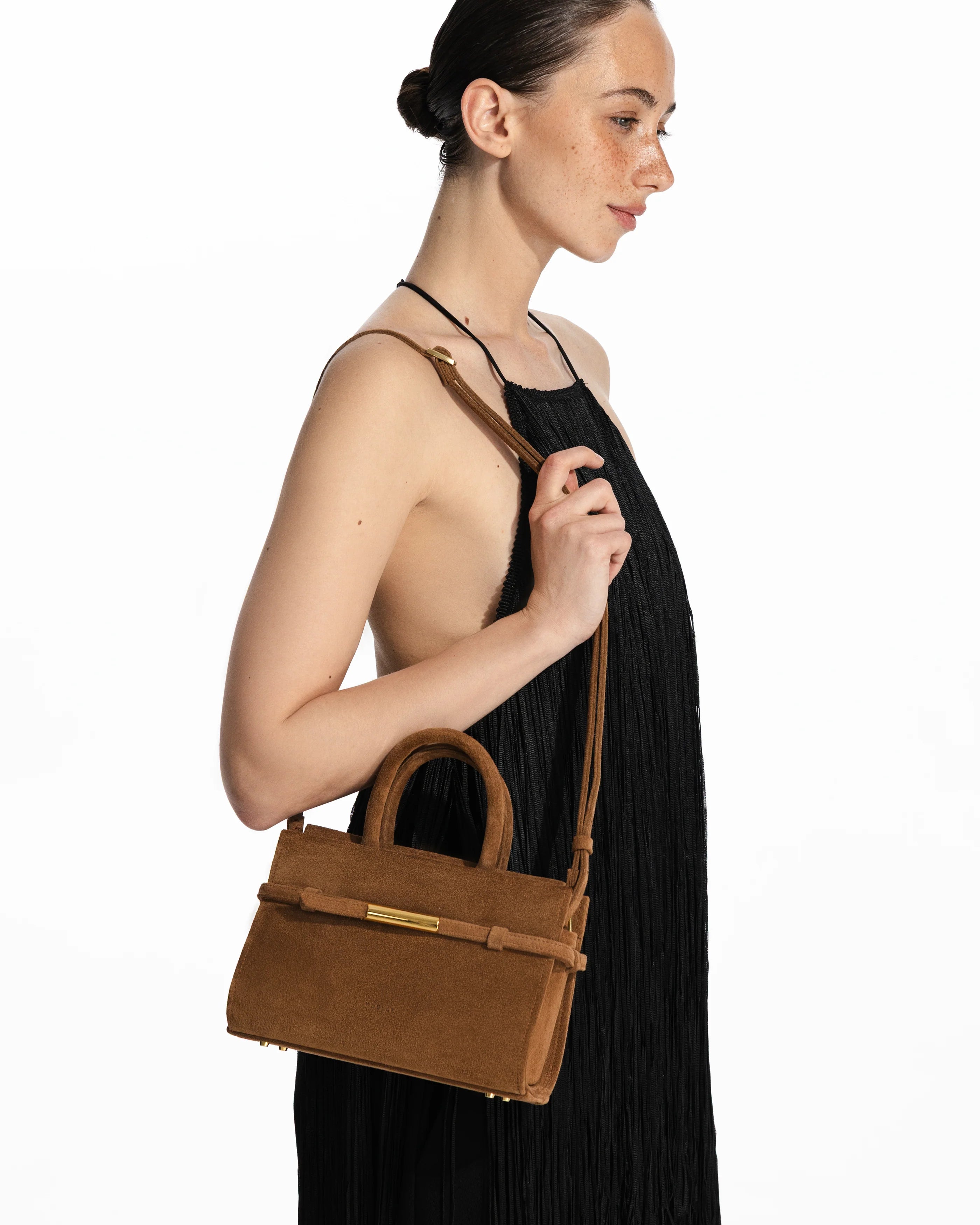 Object №03 Bag Small w karmelowym