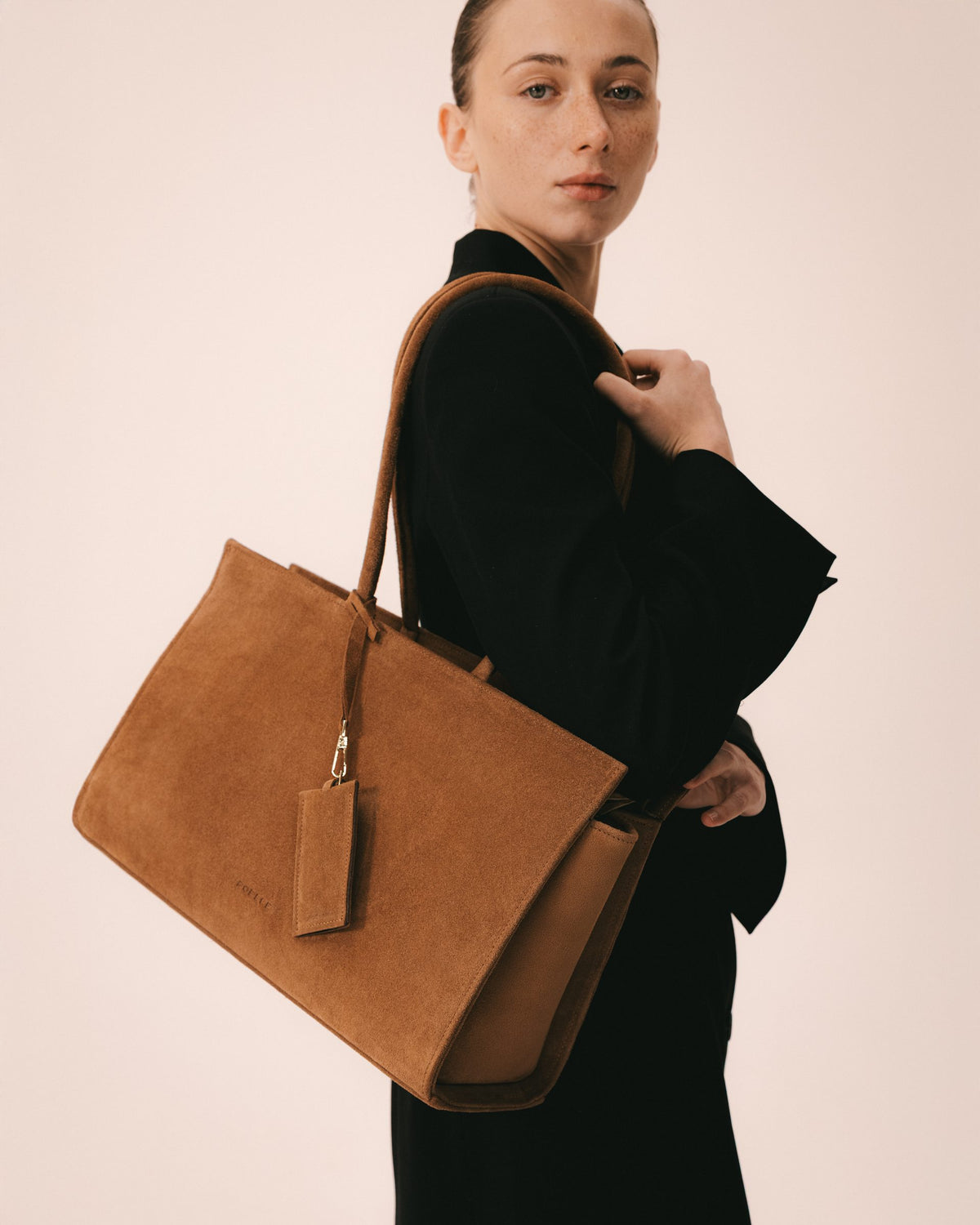 Carolyn Tote Bag Medium Caramel — kampania Art of Love