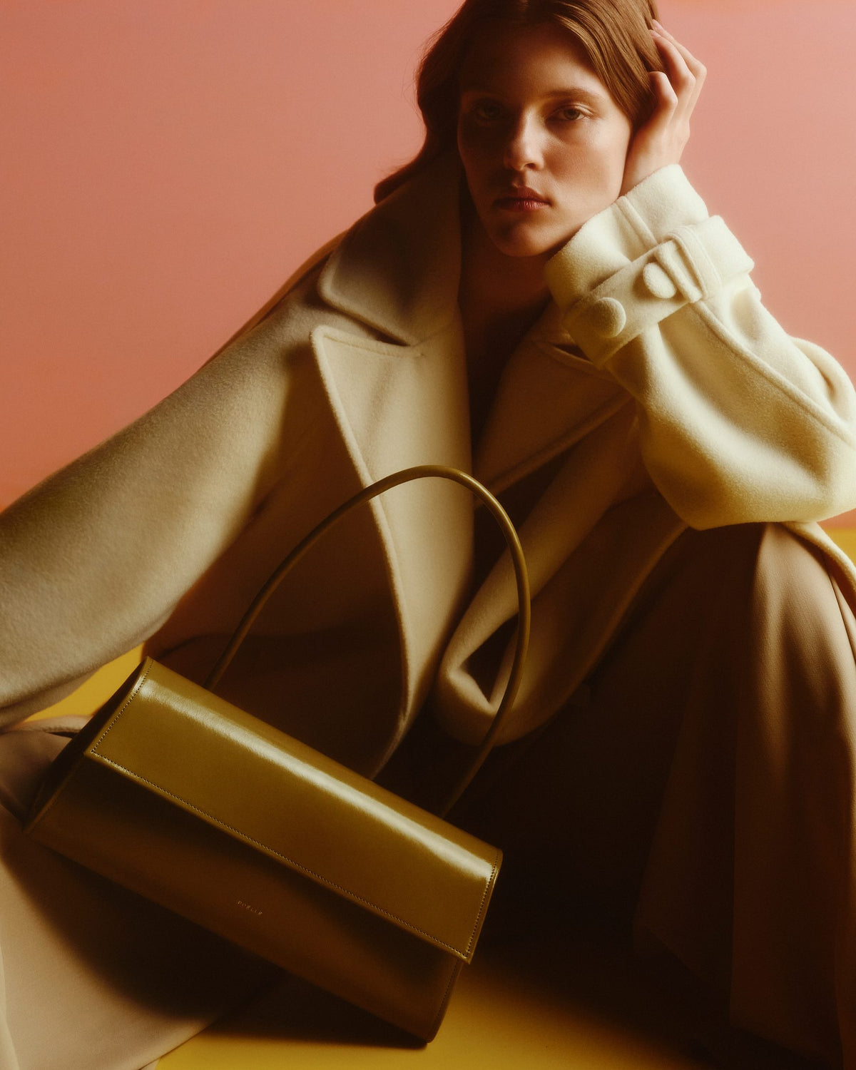 Untitled Bag Medium Olive — kampania Colour Field