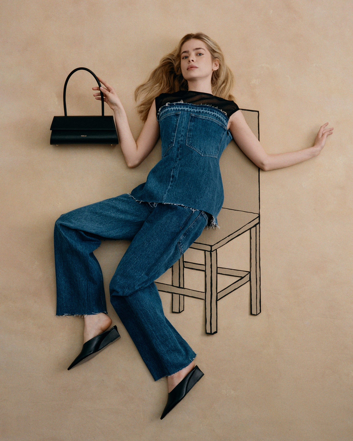 Untitled Bag Small Black — kampania Papier Collé
