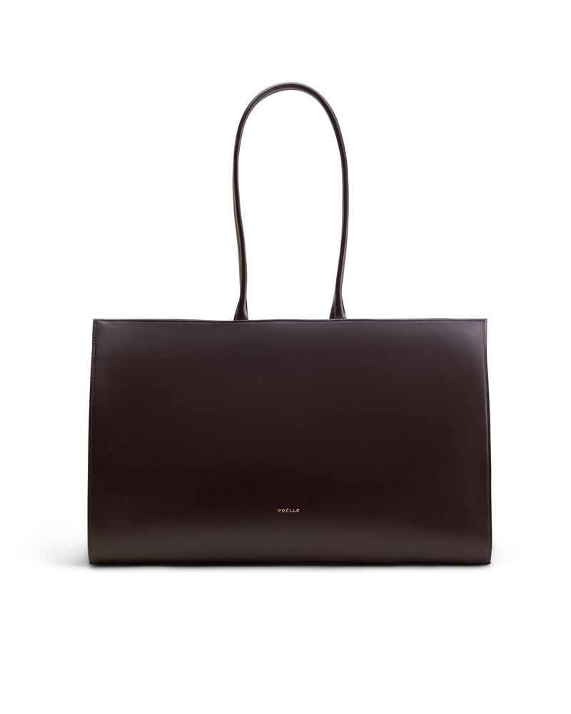 Carolyn Tote Bag Large w brązowym