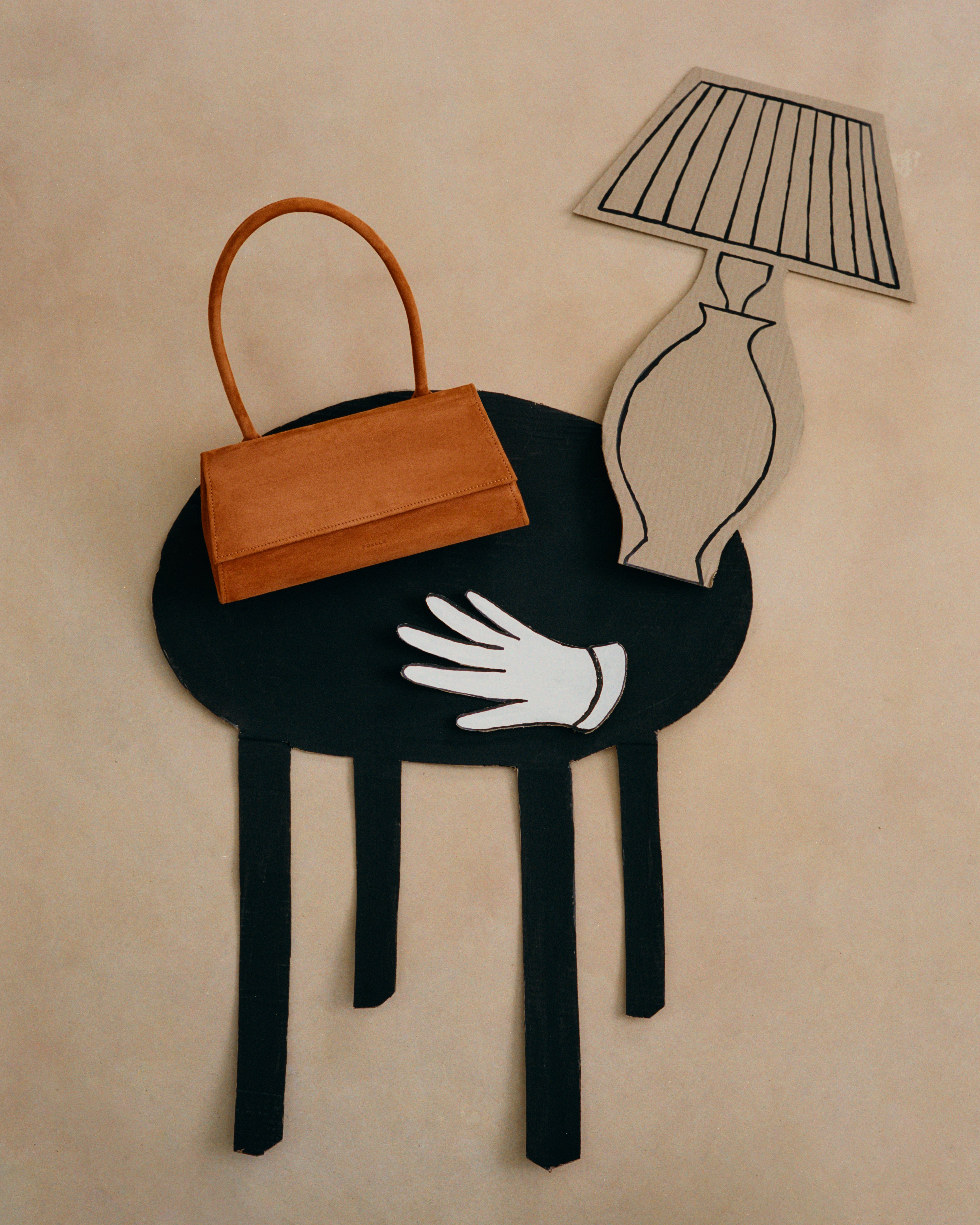 Untitled bag Small w Pomarańczowy