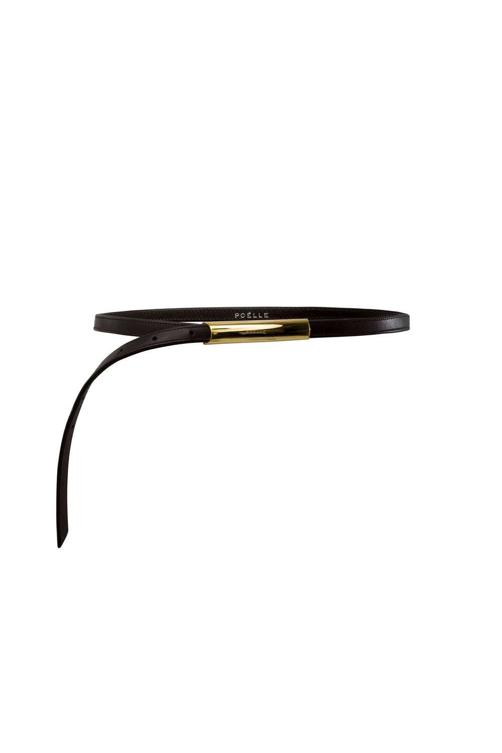 Pasek Mark 15mm w brązowym