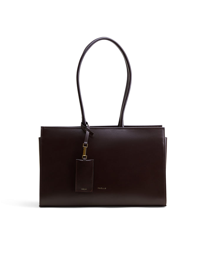 Carolyn Tote Bag Medium w brązowym