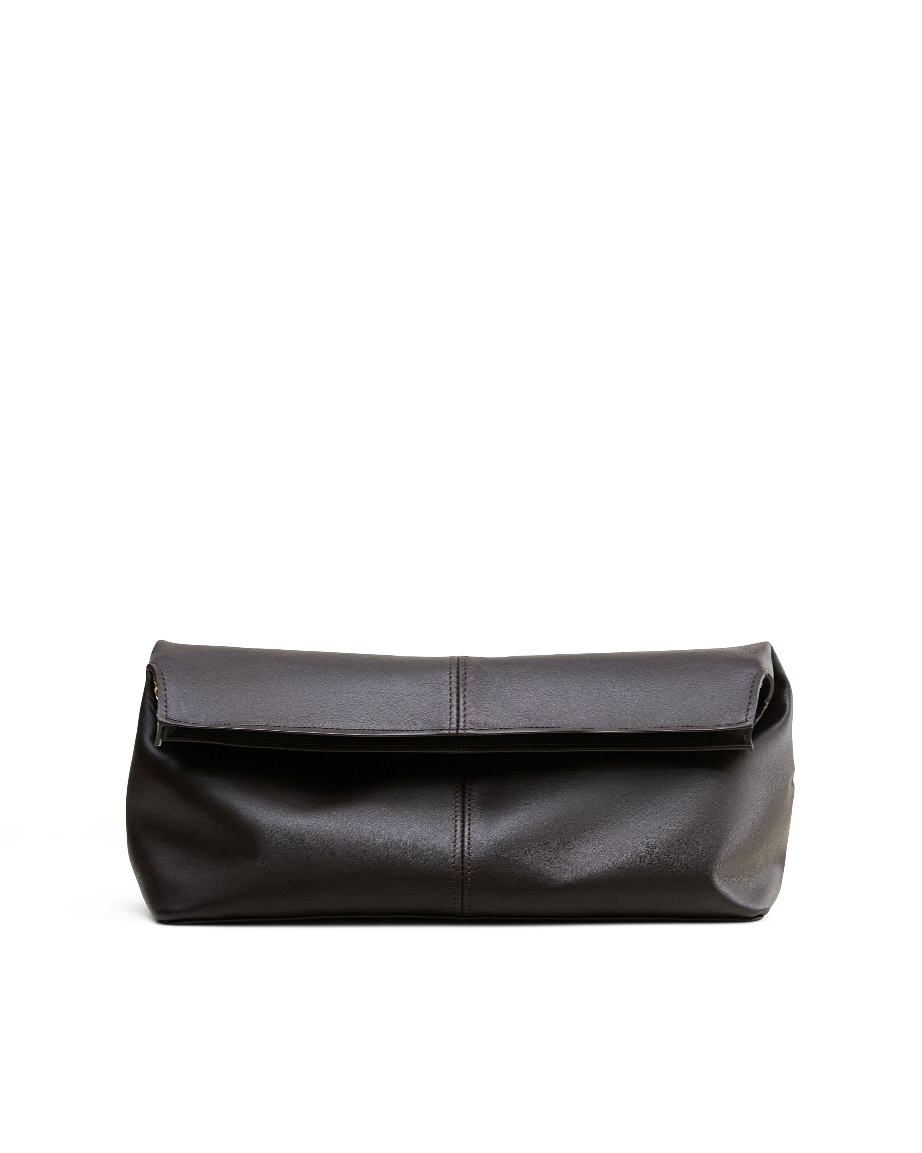 Elza Clutch w brązowym