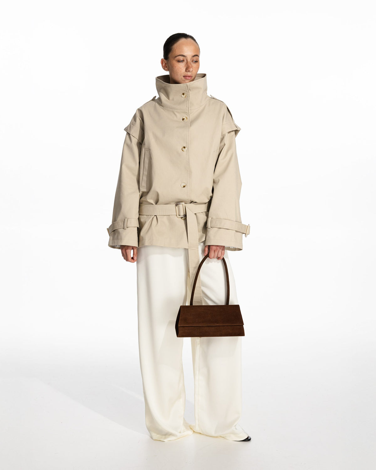 Untitled Bag Small Choco — kampania Lookbook 2026