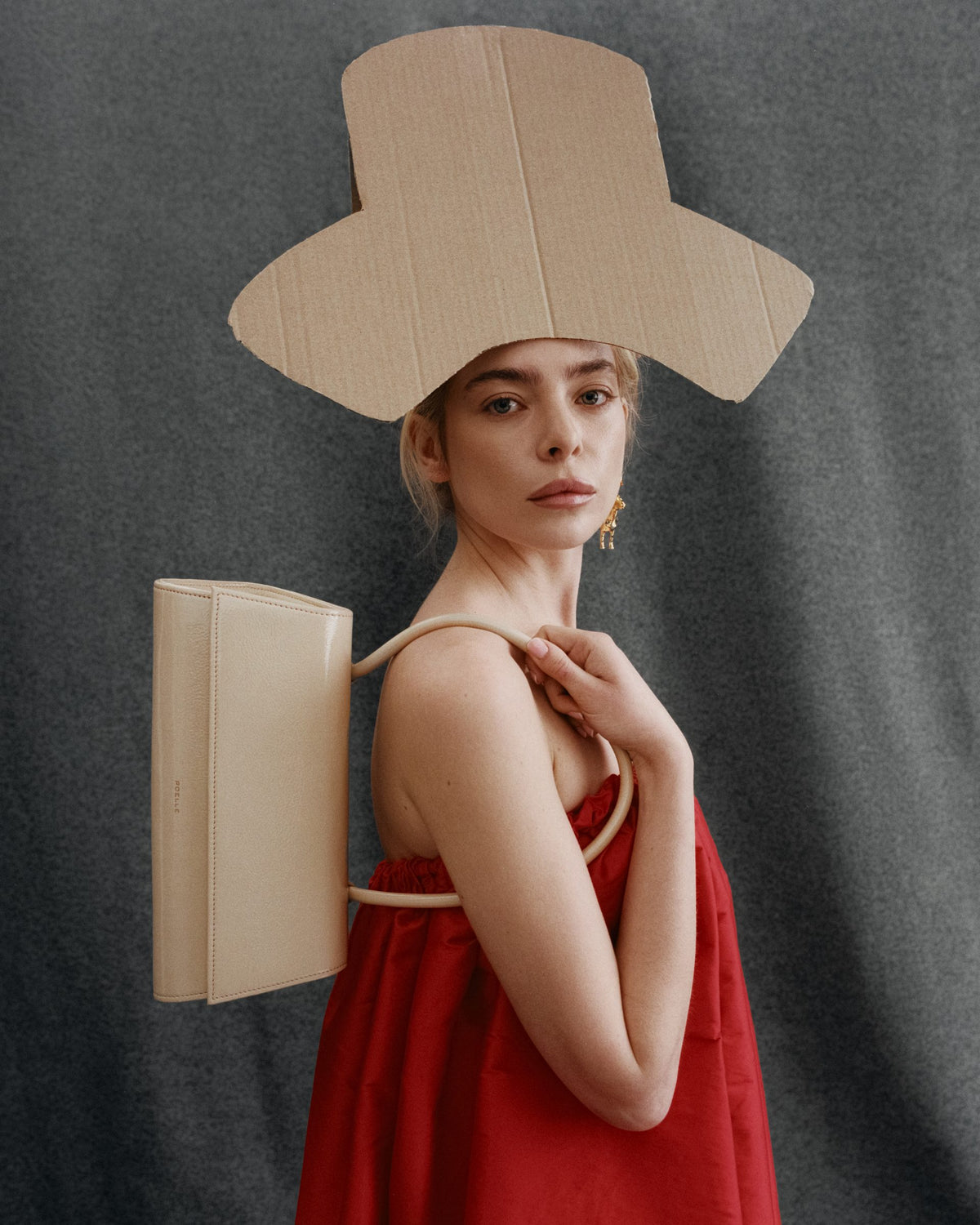 Untitled Bag Small Milky — kampania Papier Collé