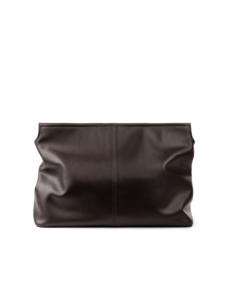 Elza Clutch w brązowym